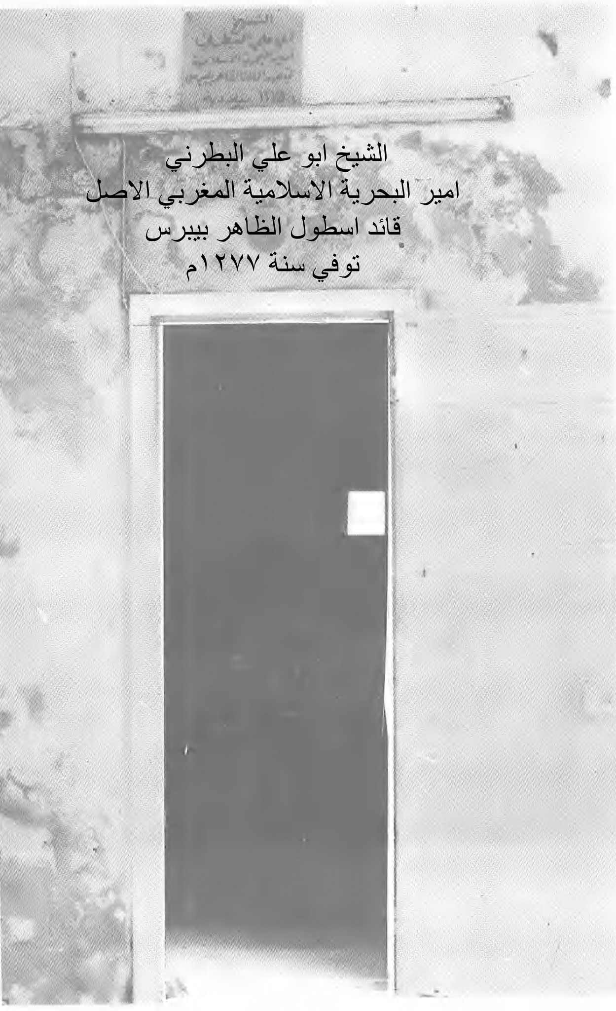 ابو علي البطرني عند الظاهر ببيبرس
