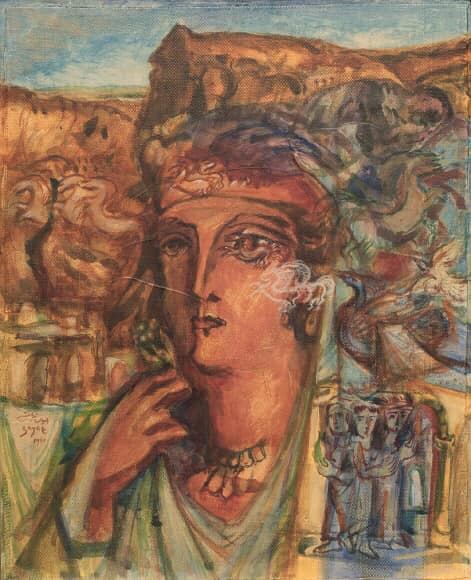 الزيات لوحة
