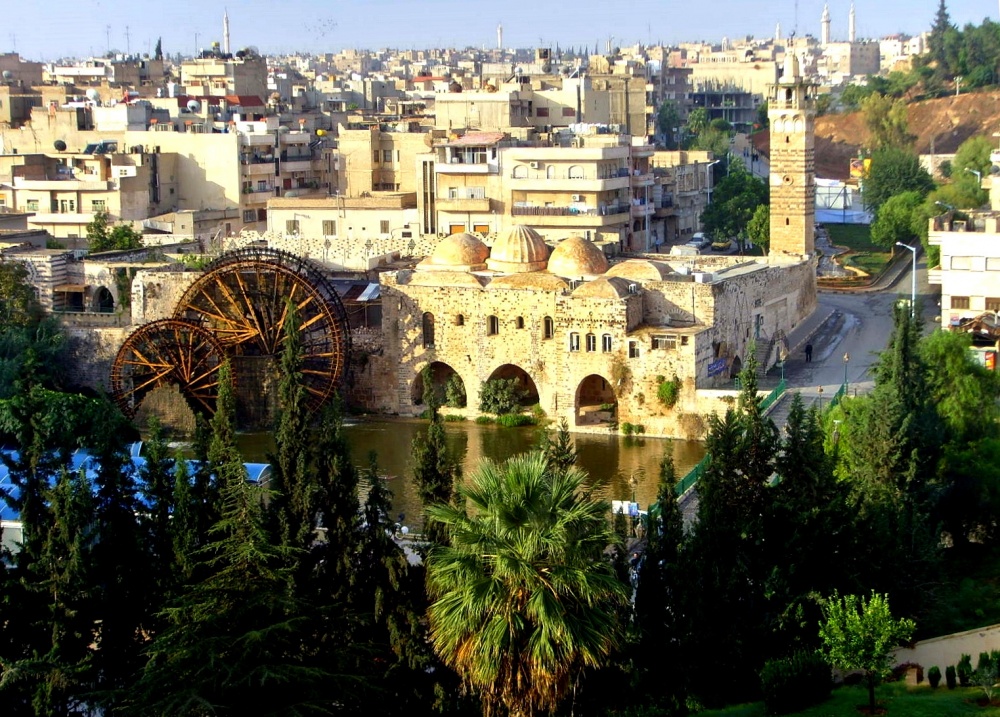 حماه و الناعورة